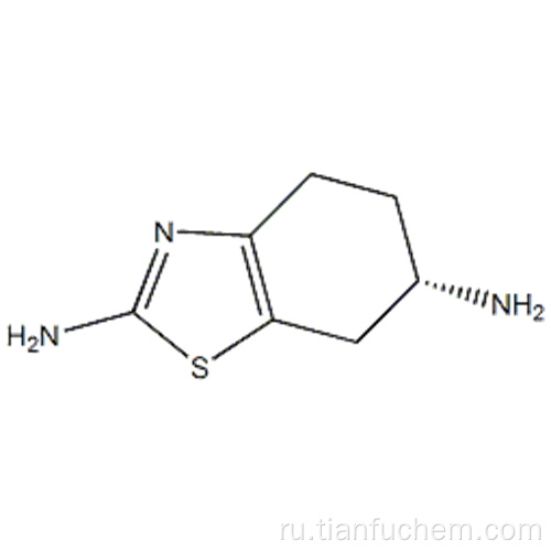 2,6-бензотиазоледиамин, 4,5,6,7-тетрагидро -, (57193416,6S) CAS 106092-09-5